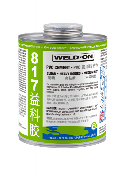 Weld-On 817 PVC